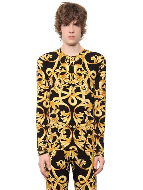 versace pajamas womens free shipping|Versace robes women.